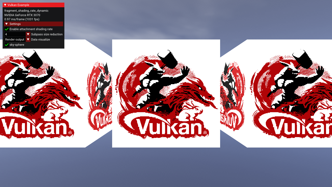 Rendered image
